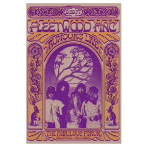 FLEETWOOD MAC: Rumours Vintage Canvas Art Print