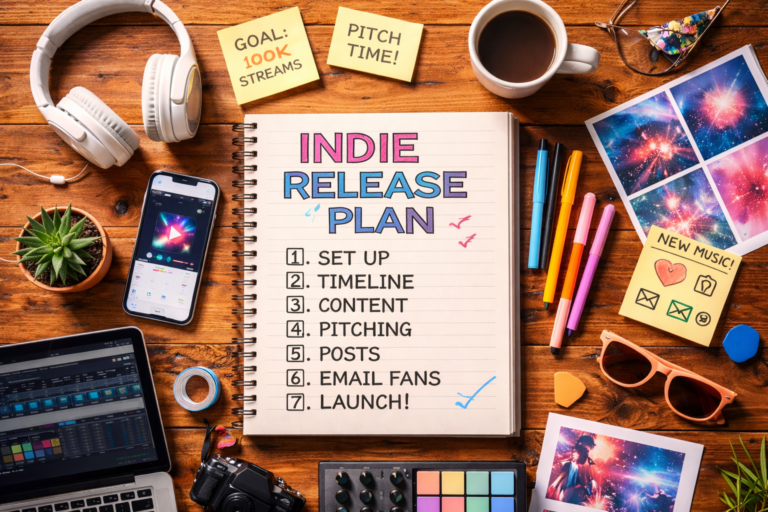 Indie Music Release Made Simple: A 7-Step Promo Plan