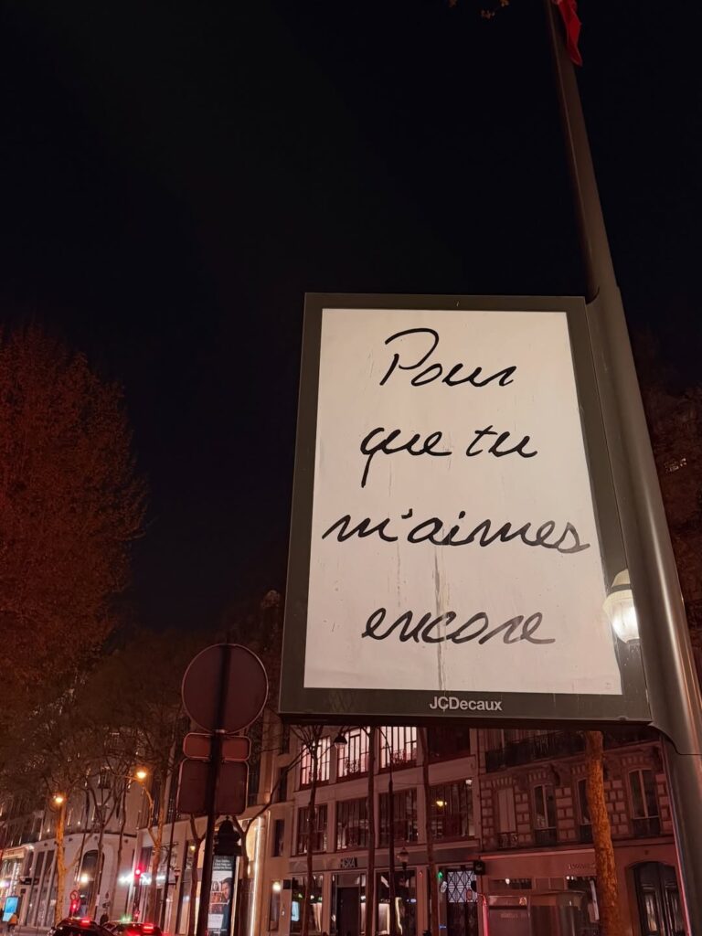 Celine Dion Paris Poster Campaign