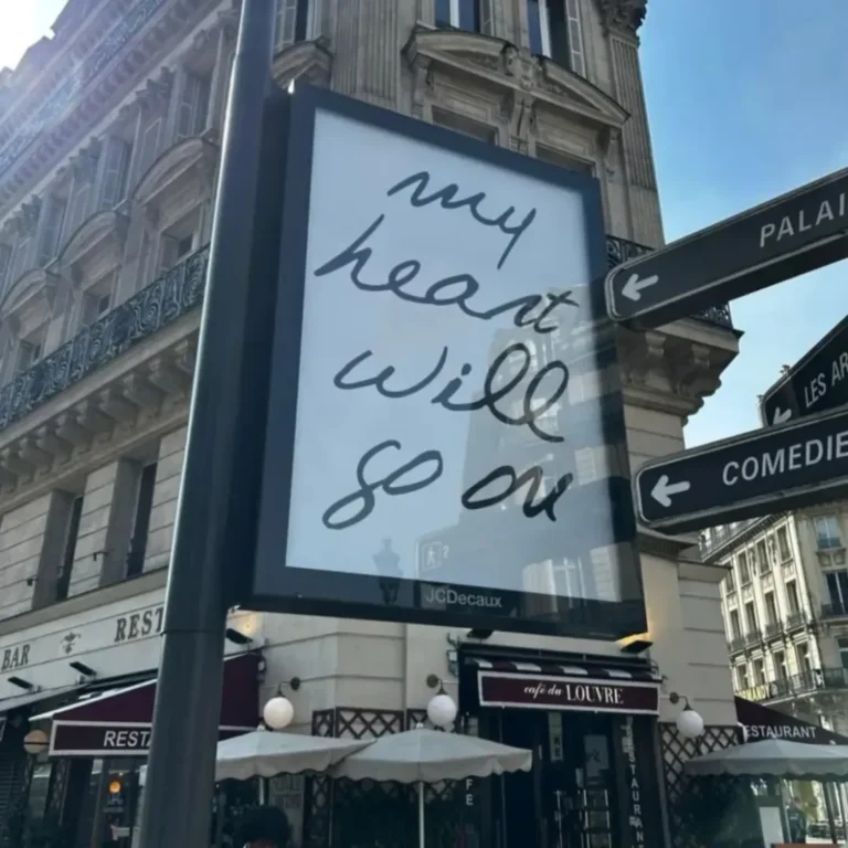 Celine Dion Paris Poster Campaign