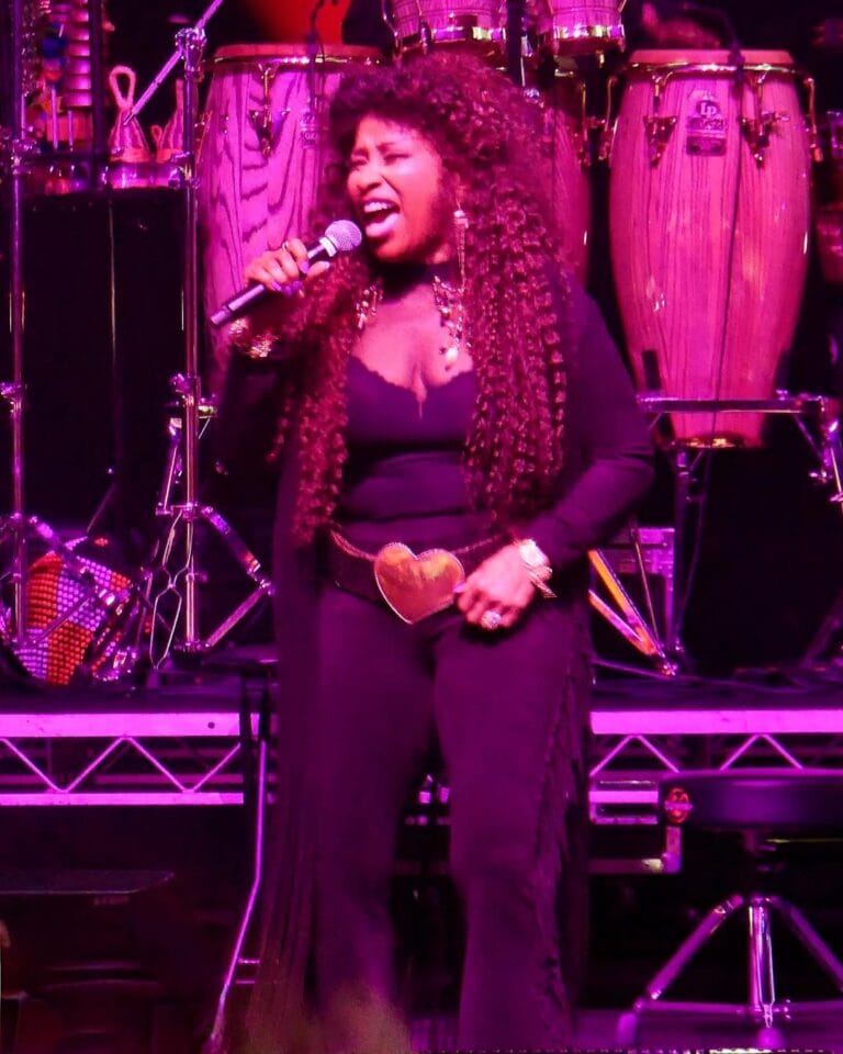 Chaka Khan on stage