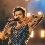 Harry Styles on stage