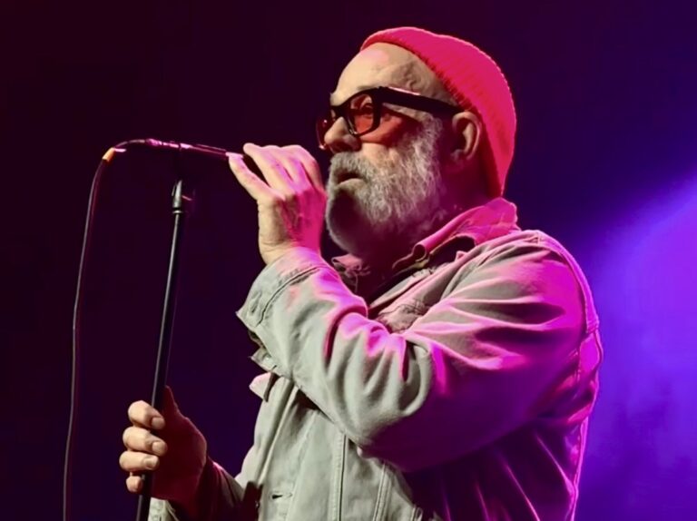 Michael Stipe (REM) on stage