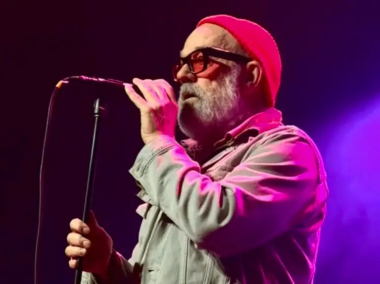 Michael Stipe (REM) on stage