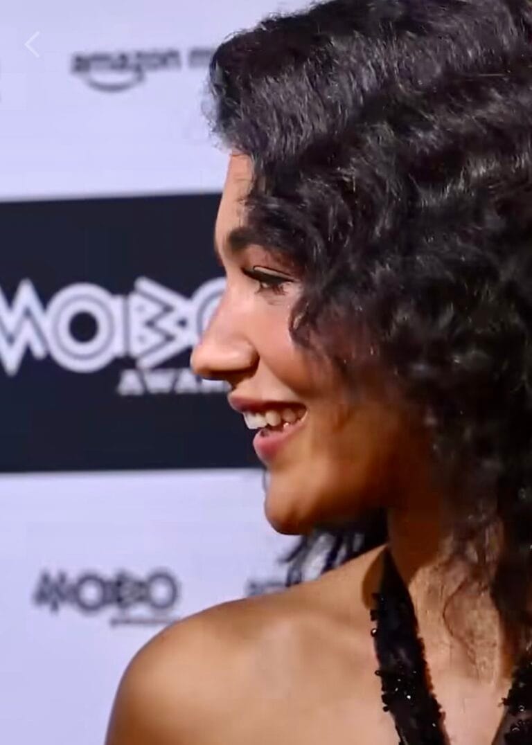 Olivia Dean at the Mobo Awards