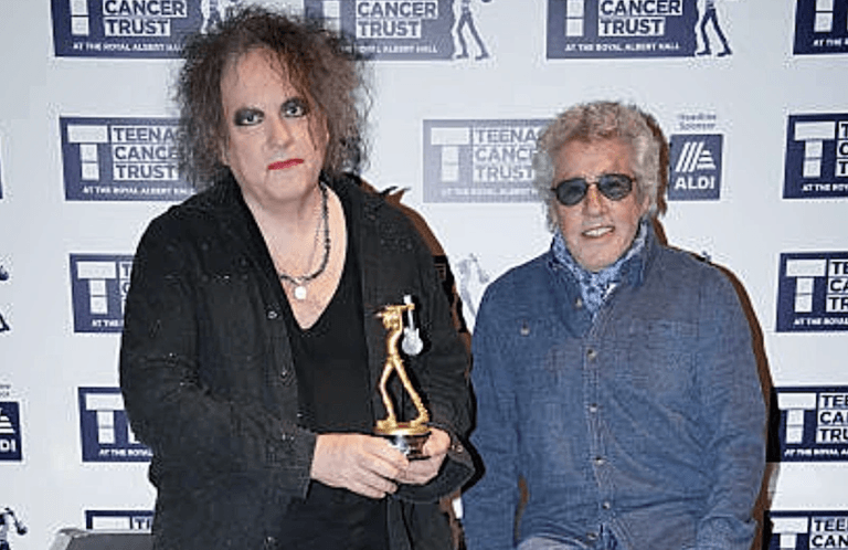 Robert Smith and Roger Daltrey