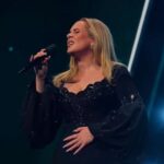 Adele on stage