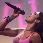 Dua Lipa on stage