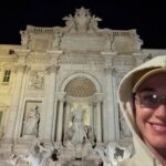 Katy Perry at the Trevi Fountain in Rome, Italy
