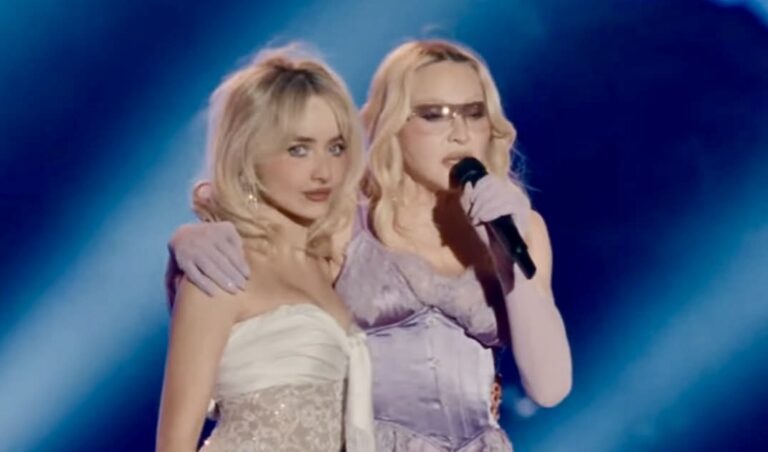 Sabrina Carpenter and Madonna at Coachella
