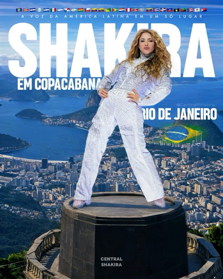 Shakira Copacabana promo poster