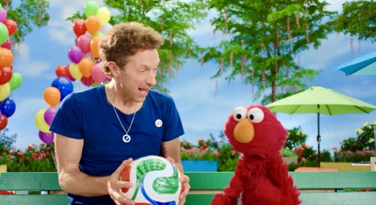 Chris Martin & Elmo