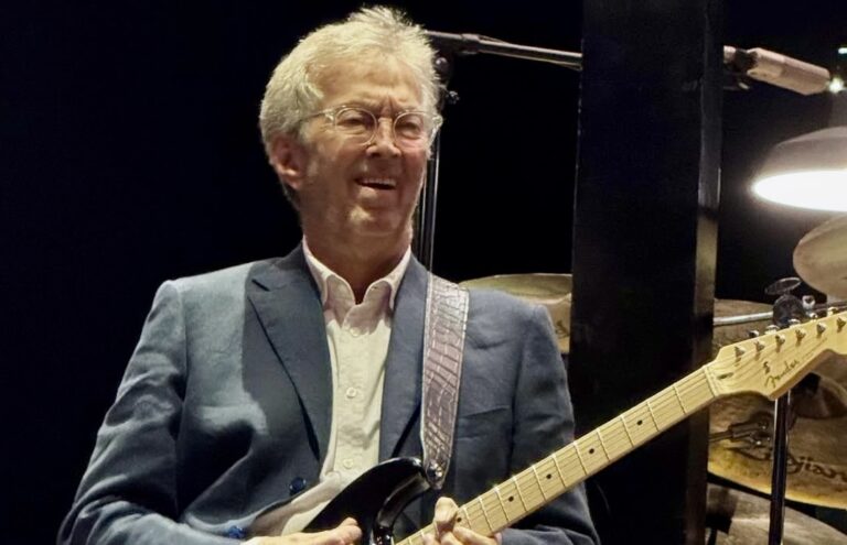 Eric Clapton on stage
