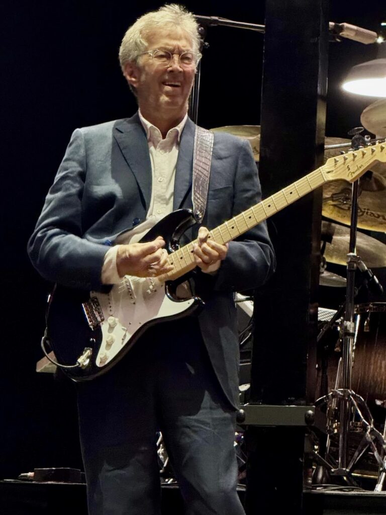Eric Clapton on stage