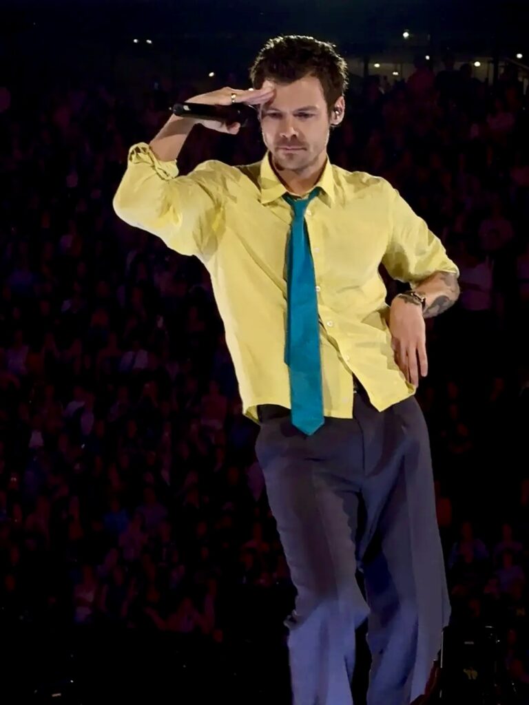 Harry Styles on stage