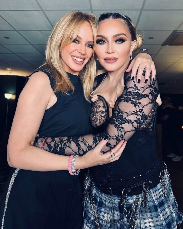 Kylie and Madonna