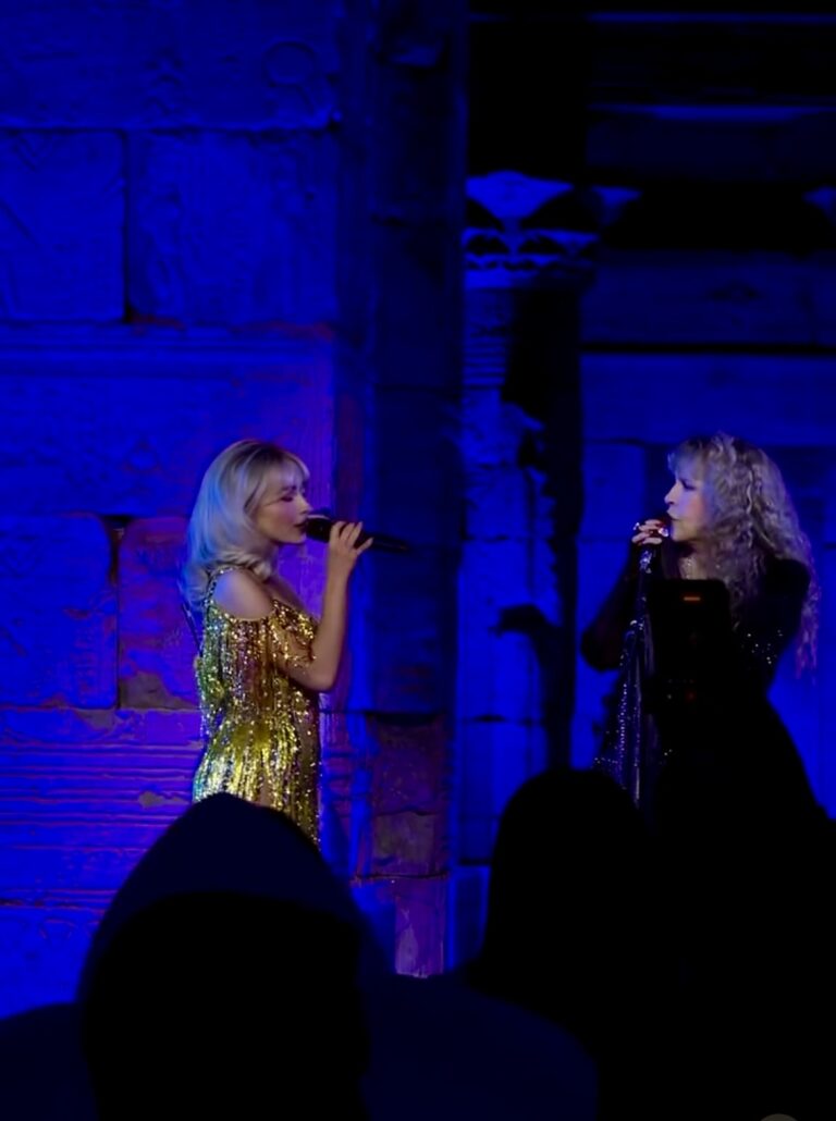Stevie Nicks and Sabrina Carpenter