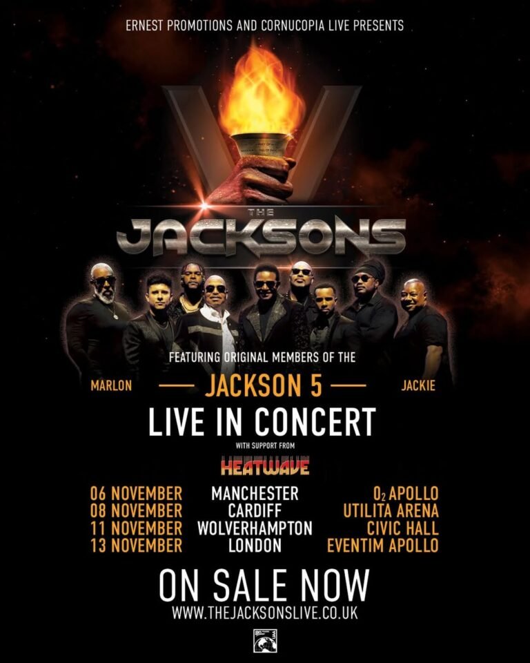 Jacksons UK Tour Poster
