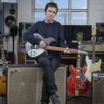 Johnny Marr and his guitars
