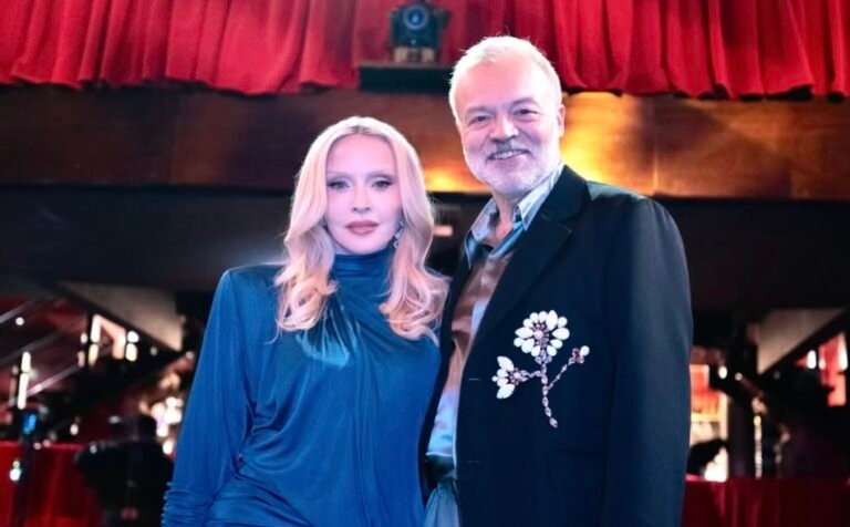Madonna and Graham Norton