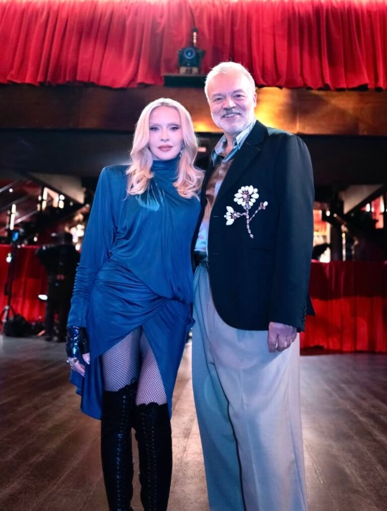 Madonna and Graham Norton