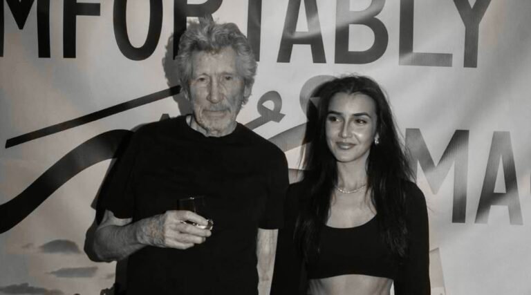Roger Waters and Mona Miari