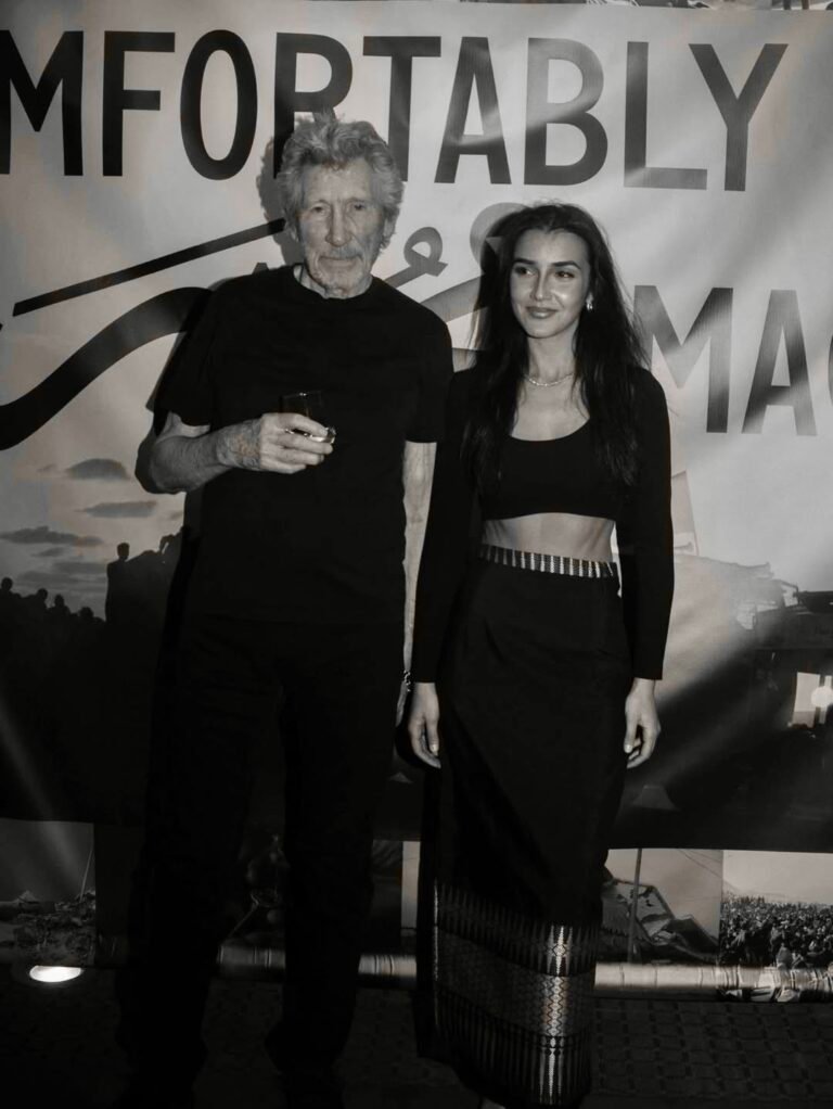 Roger Waters and Mona Miari