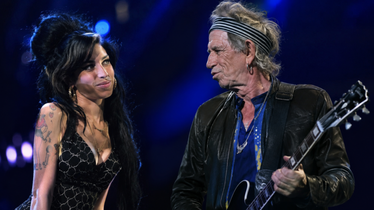 Amy Winehouse and Keith Richards