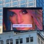 JLo birthday billboard