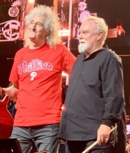 Roger Taylor and Brian May of Queen