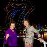 The Rolling Stones Launch New Album Foreign Tongues With Star-Studded London Party And Thames Drone Show