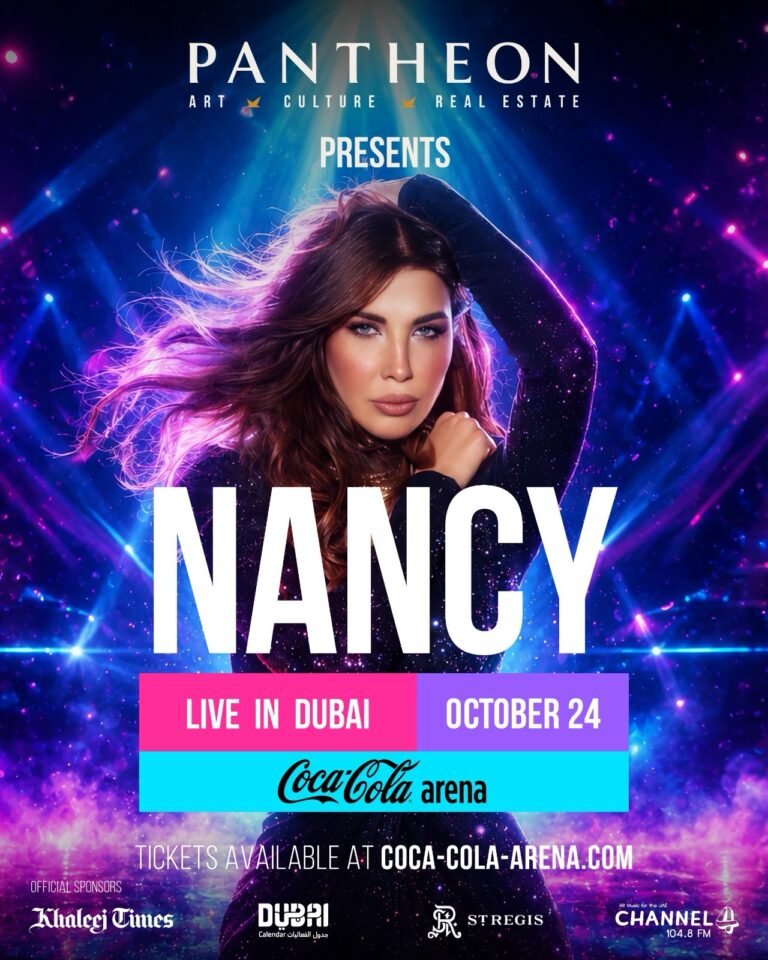 Nancy Ajram Dubai Poster 2026