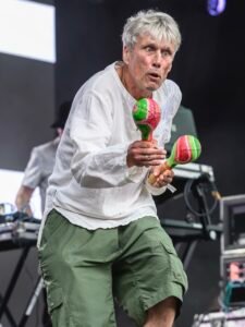 Bez from The Happy Mondays