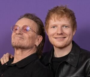 Bono and Ed Sheeran