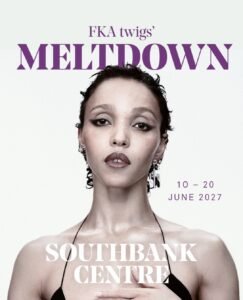 FKA Twigs Meltdown poster