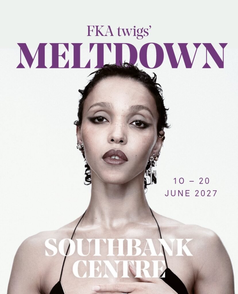 FKA Twigs Meltdown poster